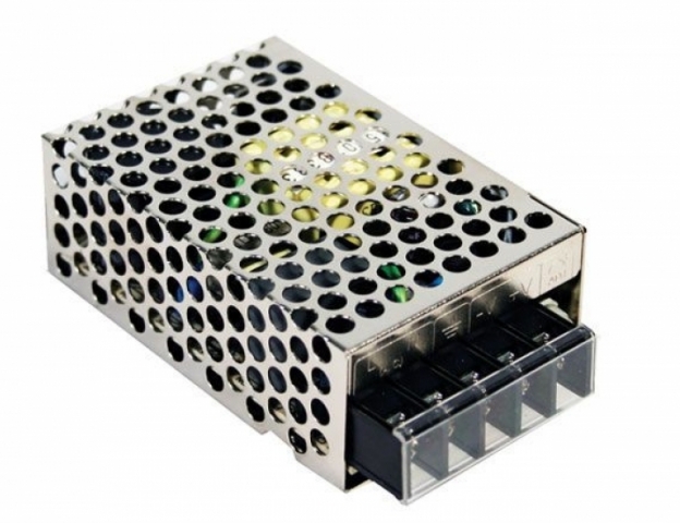 Mean Well 25 W-os beltéri tápegység, 1 Amper, 24 V DC Mean Well 25 W-os beltéri tápegység, 1 Amper, 24 V DC