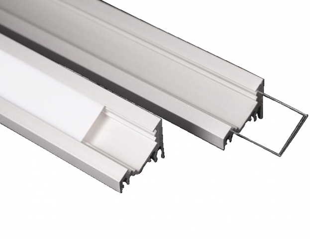 LEDmaster Sarok aluprofil opál fedéllel 30-60° 