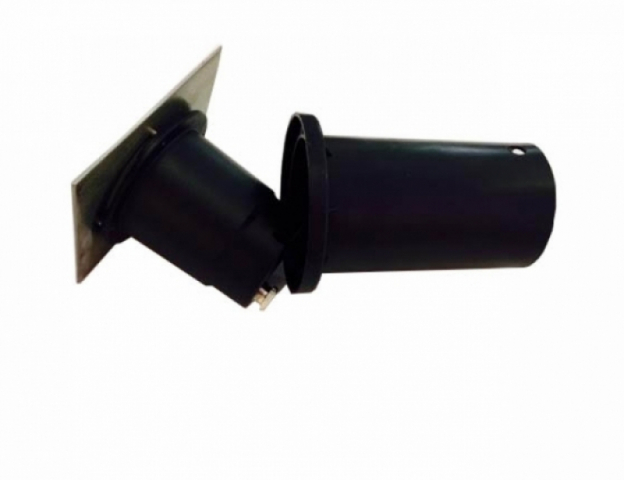 MasterLED Süllyeszthető, lépésálló, mattkróm kerti lámpatest, cserélhető fényforrással