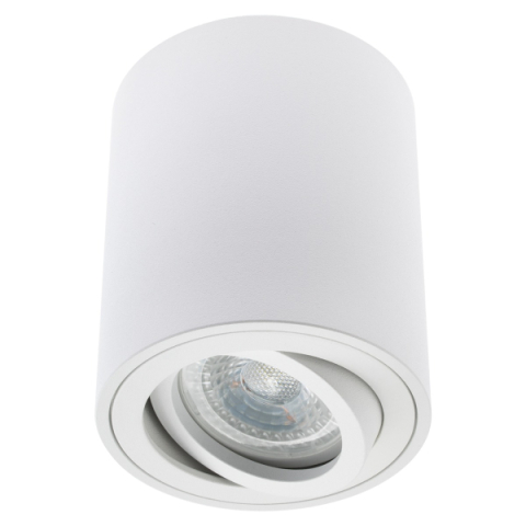 MasterLED Falon kívüli henger alakú spot keret GU10-es kerámia foglalattal