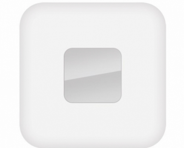 Strühm Blanka 32 W-os 400x400 mm négyzet alakú natúr fehér mennyezeti lámpa 