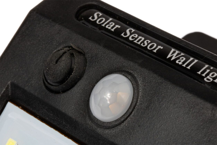 MasterLED Napelemes 3 W-os fali lámpa beépített mozgásérzékelővel