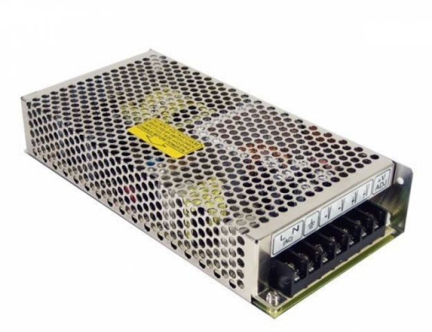 Mean Well 150 W-os beltéri tápegység, 12.5 Amper, 12 VDC Mean Well 150 W-os beltéri tápegység, 12.5 Amper, 12 VDC