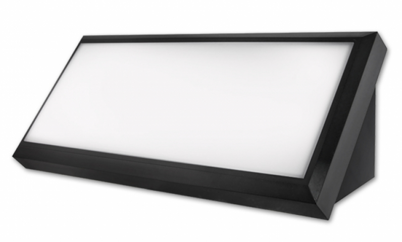 MasterLED Ferra 12 W-os natúr fehér, fekete falilámpa MasterLED Ferra 12 W-os natúr fehér, fekete falilámpa