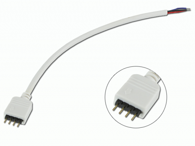 MasterLED csatlakozó LED szalaghoz 10 mm-es 4 tüskés MasterLED csatlakozó LED szalaghoz 10 mm-es 4 tüskés