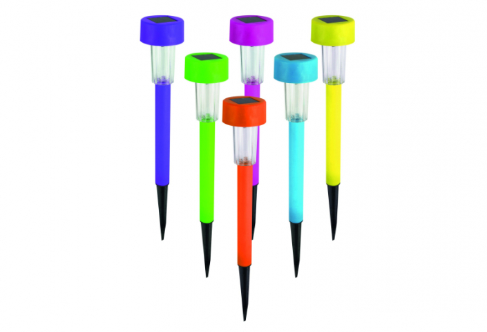 Strühm Sopla 0,06 W-os leszúrható színes napelemes lámpa 