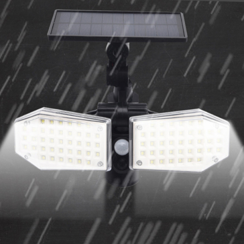 MasterLED Solar LED napelemes 15 W-os mozgásérzékelővel