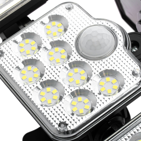 MasterLED Solar LED napelemes lámpa 10 W-os mozgásérzékelővel