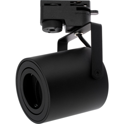 MasterLED Abi fekete sínre szerelhető lámpa, GU10-es foglalattal