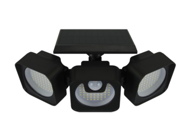 Strühm Siren 7 W-os LED napelemes reflektor beépített mozgásérzékelővel 