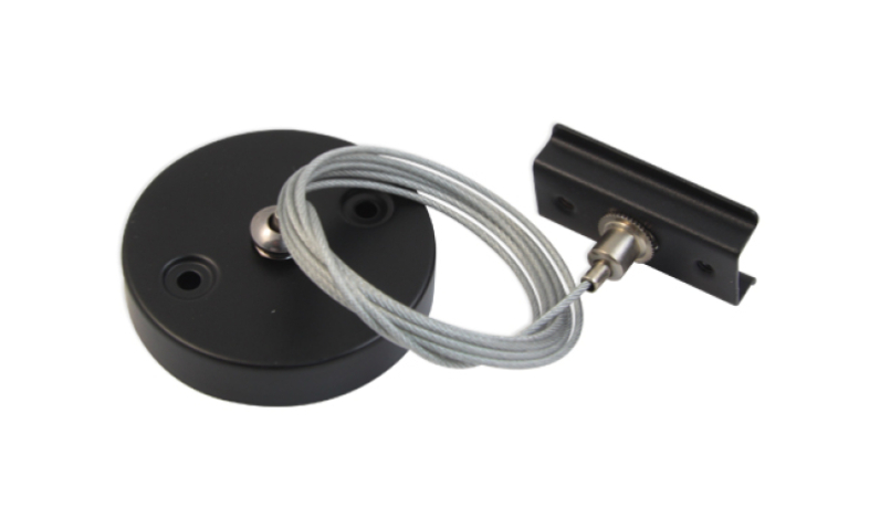 MasterLED HQ fekete függeszték 1 fázisú sínes rendszerhez 