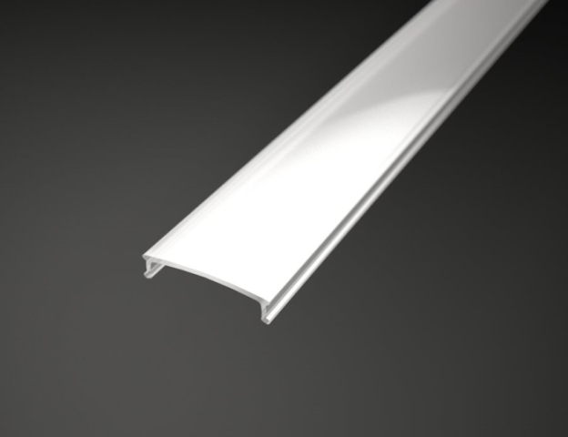 Ledprofiles opál színű búra, 2 méter hosszú univerzális 