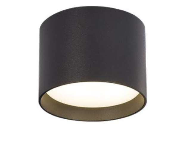 MasterLED Sino fekete mennyezeti lámpa keret, GX53-es foglalattal 