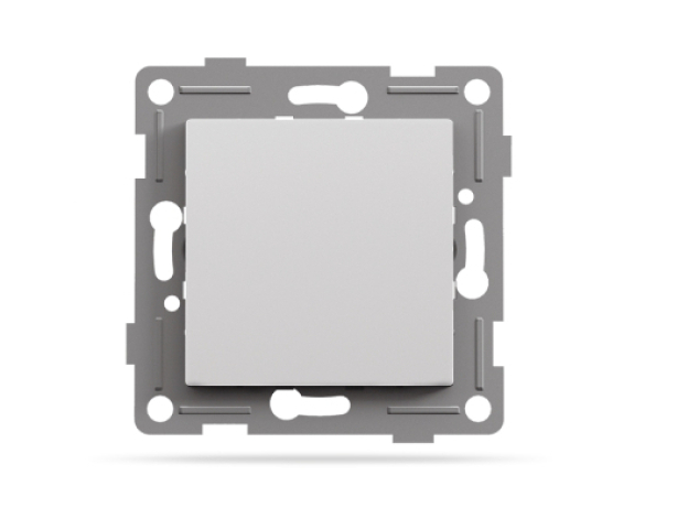 Videx Binera fehér színű süllyesztett vakfedél (10/80) 