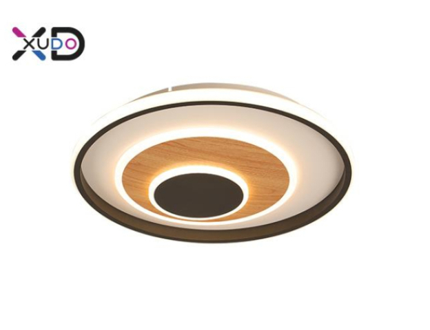 MasterLED XD XUDO 29W, ø400 mm, tölgy/fekete színű mennyezeti lámpa MasterLED XD XUDO 29W, ø400 mm, tölgy/fekete színű mennyezeti lámpa