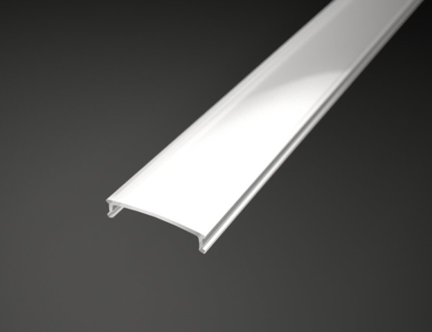 Ledprofiles opál színű búra, 2 méter hosszú 