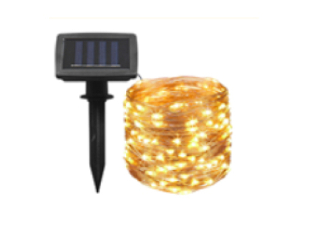 MasterLED Girlanda napelemes 200 LED-es, 21,90 m hosszúságú fényfüzér MasterLED Girlanda napelemes 200 LED-es, 21,90 m hosszúságú fényfüzér