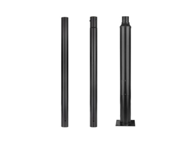 MasterLED 3 méteres világítóoszlop 76mm 20x20cm fekete színű MasterLED 3 méteres világítóoszlop 76mm 20x20cm fekete színű