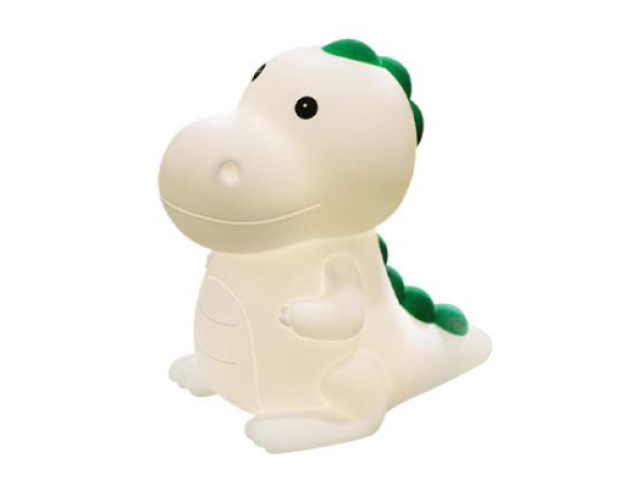 MasterLED Dinó alakú, RGB+ 3000K 0,45 W-os led éjszakai fény MasterLED Dinó alakú, RGB+ 3000K 0,45 W-os led éjszakai fény