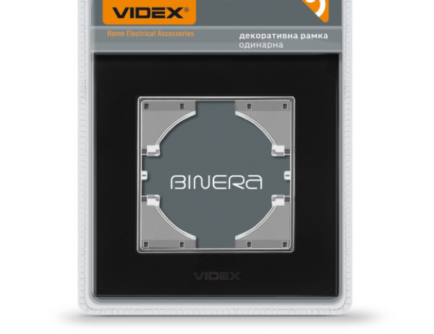 Videx Binera fekete színű üvegkeret (6/48)