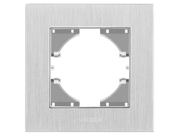 Videx Binera ezüst színű alumínium keret (6/48) 