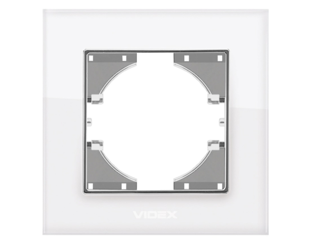 Videx Binera fehér színű üvegkeret (6/48) 