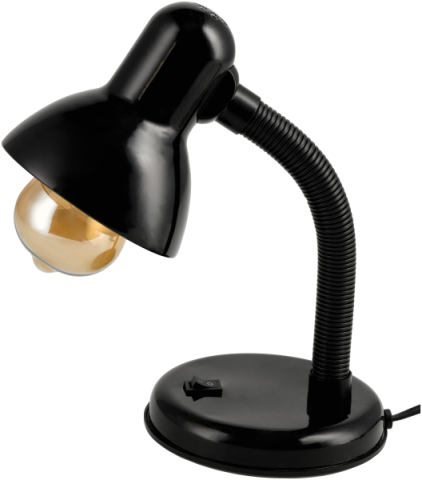 Berge Madrid fekete színű asztali lámpa, E27-es foglalattal