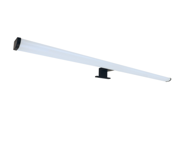 Strühm Dorian 15W, 4000K, fekete tükör feletti lámpa IP44-es védettségű 