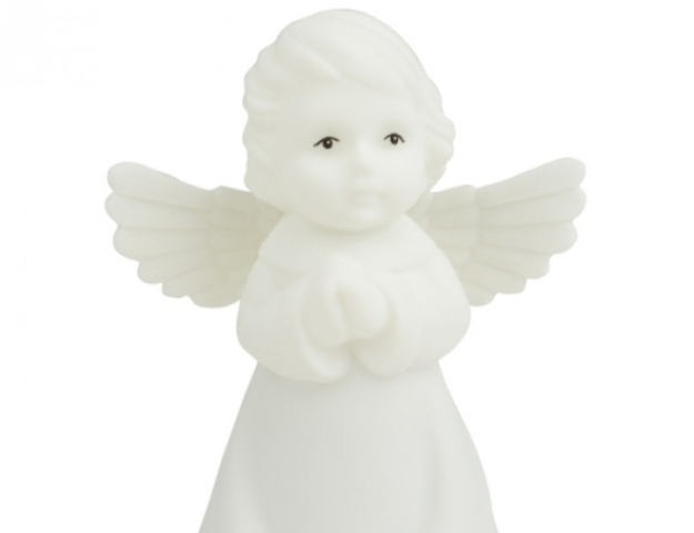 EcoLight Angyal alakú RGB+ 3000K 2,5 W-os led éjszakai fény EcoLight Angyal alakú RGB+ 3000K 2,5 W-os led éjszakai fény