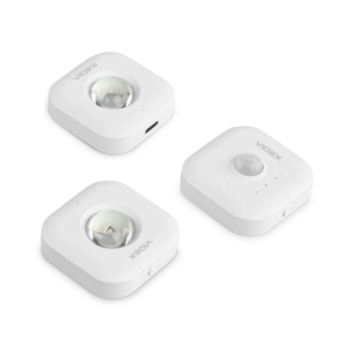 Videx 2 db LED-es lámpa, mágneses hátlappal  és mozgásérzékelővel 3000-6500K