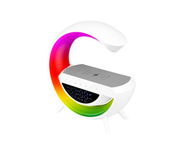 MasterLED QI 5W-os RGB, újratölthető asztali lámpa beépített vezeték nélküli ...