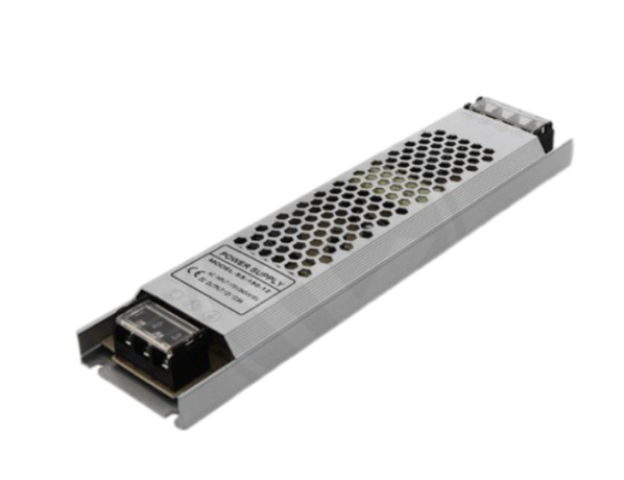 MasterLED Flat 150 W-os beltéri tápegység, 12,5 Amper, 12VDC MasterLED Flat 150 W-os beltéri tápegység, 12,5 Amper, 12VDC