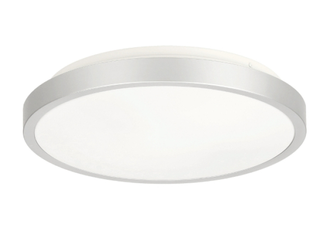 Berge Semo ezüst színű, kerek mennyezeti lámpa 2xE27-es foglalattal 