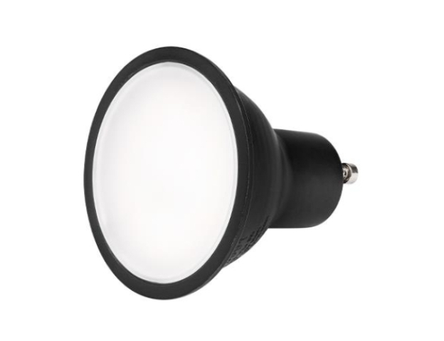MasterLED GU10-es foglalatú 4,9 W-os SMD LED izzó, 2700K, fekete színű 