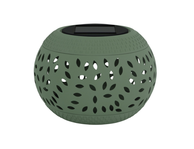 Strühm Herbi zöld színű napelemes LED lámpa, IP44-ös védettséggel 