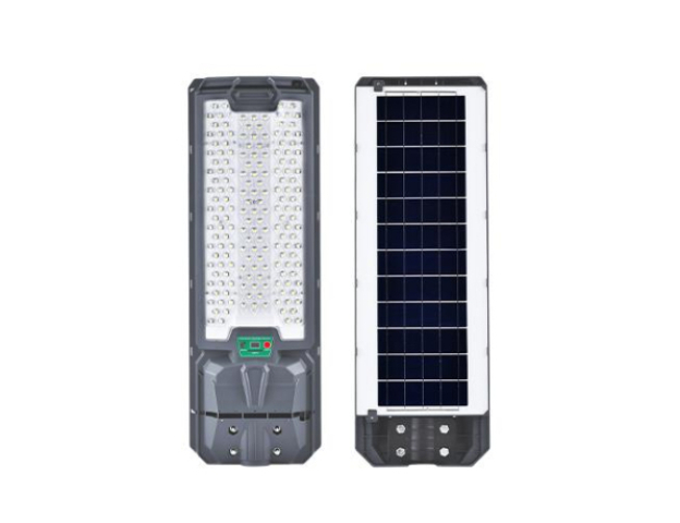 MasterLED Napelemes utcai lámpa 300 W-os, 6000K, beépített alkonyat- és ...