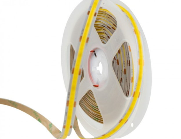 EcoLight COB led szalag 3000K, 900 lm/méter, 10 W/méter, 12 V, IP20, 5m / tekercs 