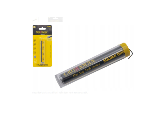Crownman Forrasztó Ón Fogyasztószerrel 1.0mmx16g 
