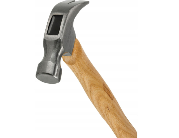 Crownman Szöghúzos Ács Kalapács Fa Nyéllel 450g 