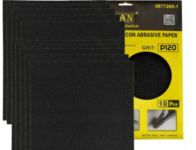 Crownman Csiszoló Papír 230x280mm, P120 10 db 