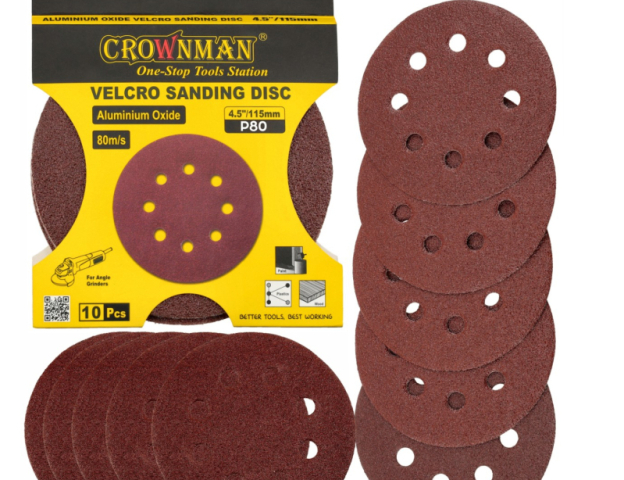 Crownman Ciszoló Korong 115mm 115mm #80 10 db 