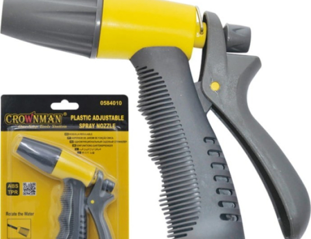 Crownman Állítható Műanyag Öntöző Pisztoly 3-állítható 