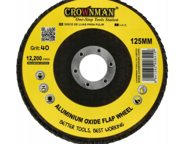 Crownman Lamellás Csiszoló Korong 125mm P120 