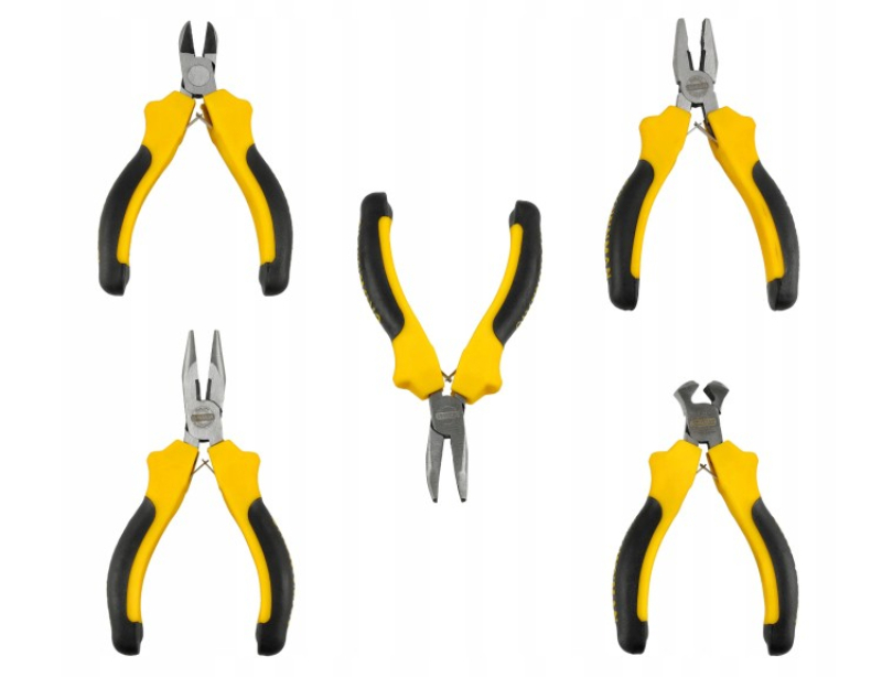 Crownman 5 db-os Mini Fogó készlet 25mm 