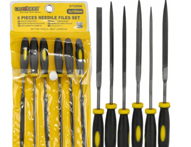 Crownman 6 db-os Reszelőkészlet 