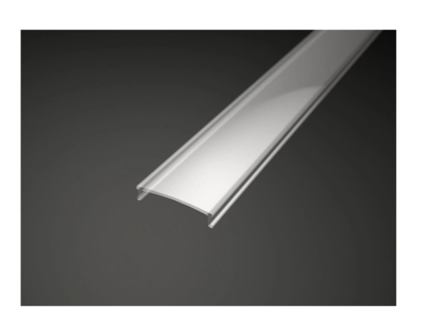 Ledprofiles víztiszta búra, 2 méter hosszú 