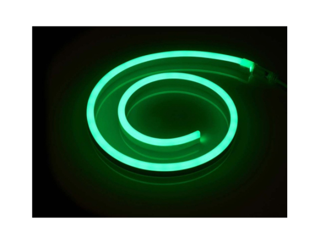 NEON LED szalag - 230V - 1m - 8W/m zöld NEON LED szalag - 230V - 1m - 8W/m zöld