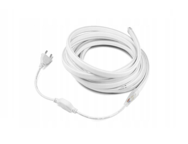 Tápkábel LED NEON szalagokhoz 230V + villák Tápkábel LED NEON szalagokhoz 230V + villák