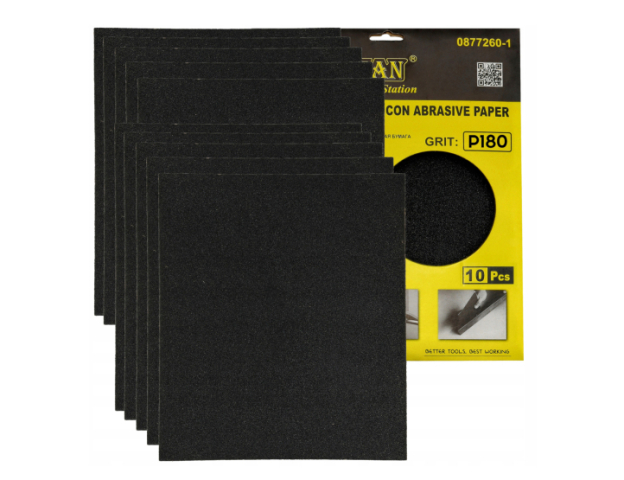 Crownman Csiszoló Papír 230x280mm P180 10 db Crownman Csiszoló Papír 230x280mm P180 10 db