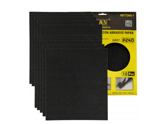 Crownman Csiszoló Papír 230x280mm P240 10 db Crownman Csiszoló Papír 230x280mm P240 10 db